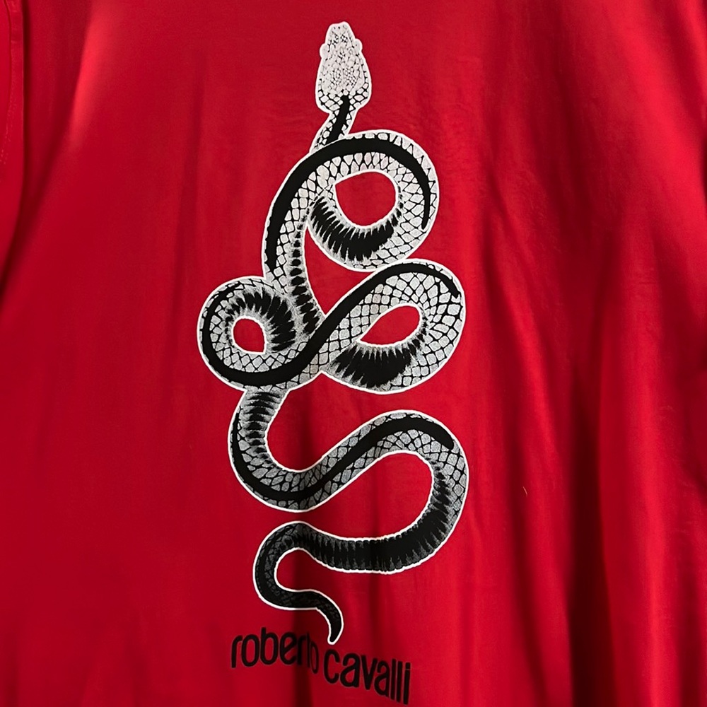 NWOT Men’s Roberto Cavalli T Shirt size XXL (fits like a large)